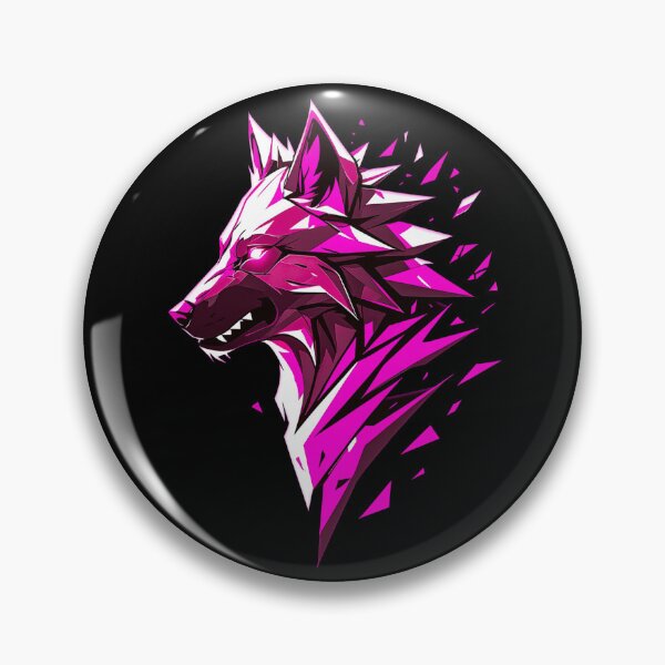 Item preview, Wolf Shape - PINK designed and sold by StefAnimal.