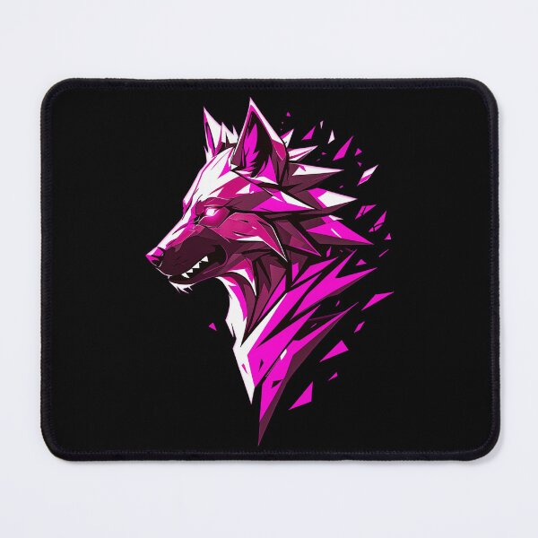 Item preview, Wolf Shape - PINK designed and sold by StefAnimal.