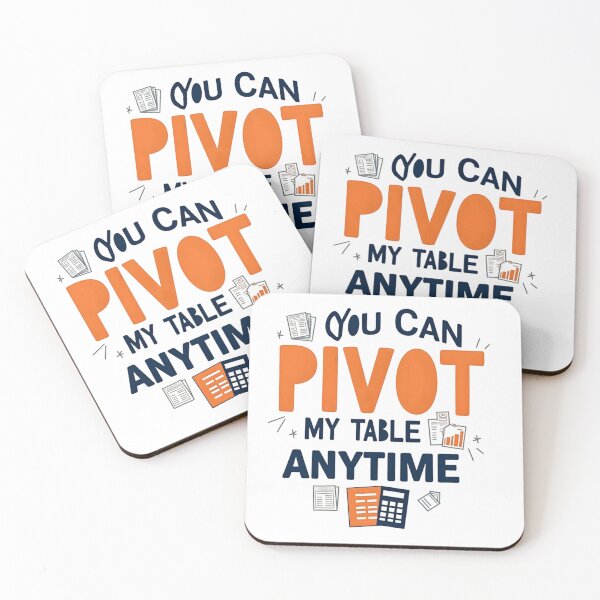 Item preview, Pivot Table Anytime - Excel Accountant Humor designed and sold by Anixr.