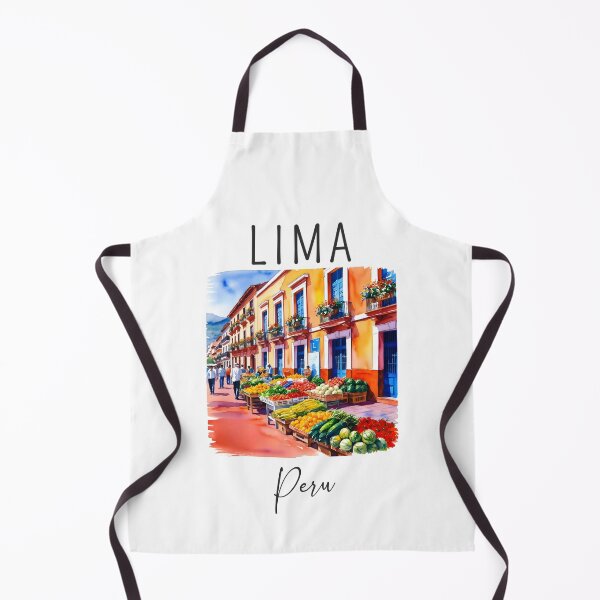 Item preview, A Watercolor Design of Lima - Peru  designed and sold by Sketch-Shack.