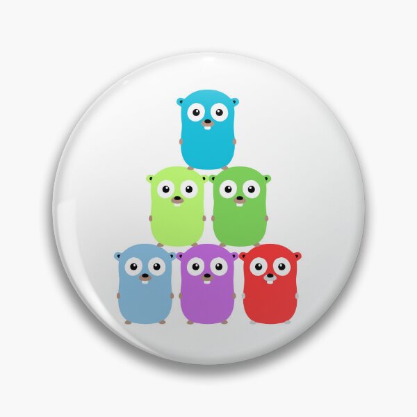 Item preview, Golang Gopher GO ,GO Lang Programming Programmer  designed and sold by Redstrawberry13.