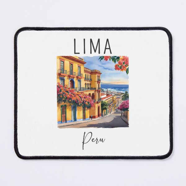 Item preview, A Watercolor Design of Lima - Peru  designed and sold by Sketch-Shack.