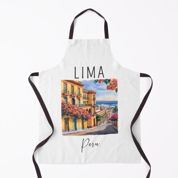 Item preview, A Watercolor Design of Lima - Peru  designed and sold by Sketch-Shack.