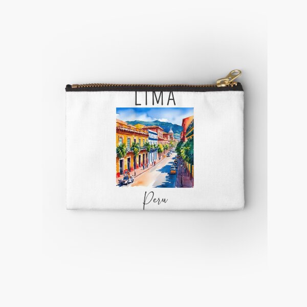 Artikelvorschau, Ein Aquarelldesign von Lima - Peru entworfen und verkauft von Sketch-Shack.
