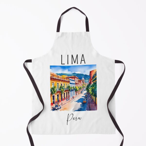 Item preview, A Watercolor Design of Lima - Peru  designed and sold by Sketch-Shack.