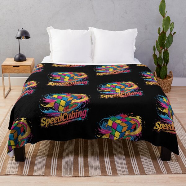 Item preview, Speedcubing Colorful Rubiks Cube designed and sold by MadCatPrints.