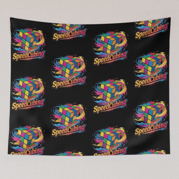 Item preview, Speedcubing Colorful Rubiks Cube designed and sold by MadCatPrints.