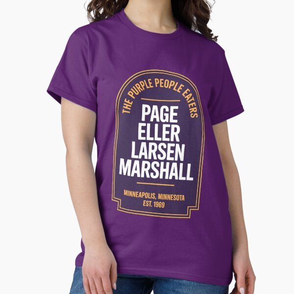 Item preview, The Purple People Eaters – Legendary Minnesota Vikings Defense Tribute designed and sold by YggOutfitters.