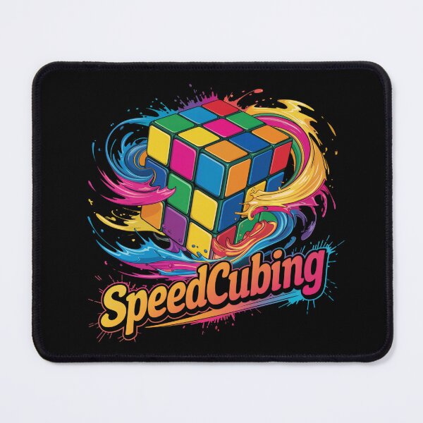 Item preview, Speedcubing Colorful Rubiks Cube designed and sold by MadCatPrints.