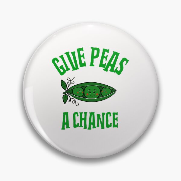 Item preview, Give Peas A Chance Pun designed and sold by Sartoris Art.