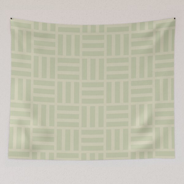 Item preview, Timeless Ajiro Patterns (Green) - A Fusion of Tradition and Modern Design designed and sold by ideakokodesign.
