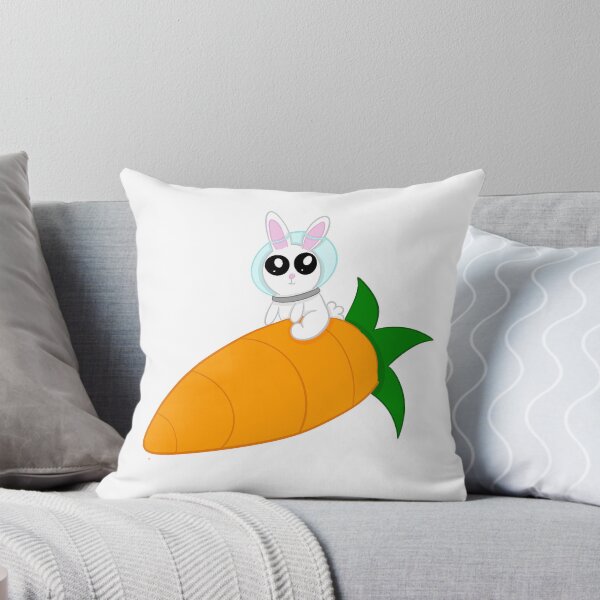 Item preview, Rocket rabbit white background designed and sold by CreationsByFey.