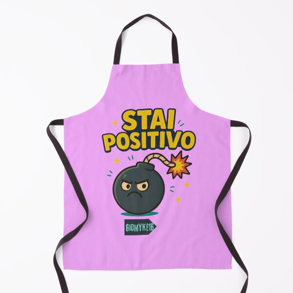 Item preview, Boom! Stay Positive - Funny Cartoon Bomb designed and sold by Giomyke16.