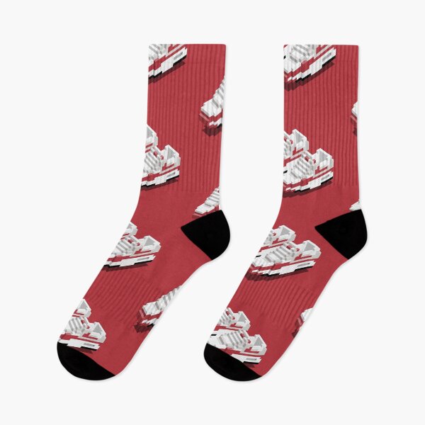 Item preview, SNEAKER ART - AIR MAX OG UNIVERSITY RED PIXEL BLOCK designed and sold by Krøpe.