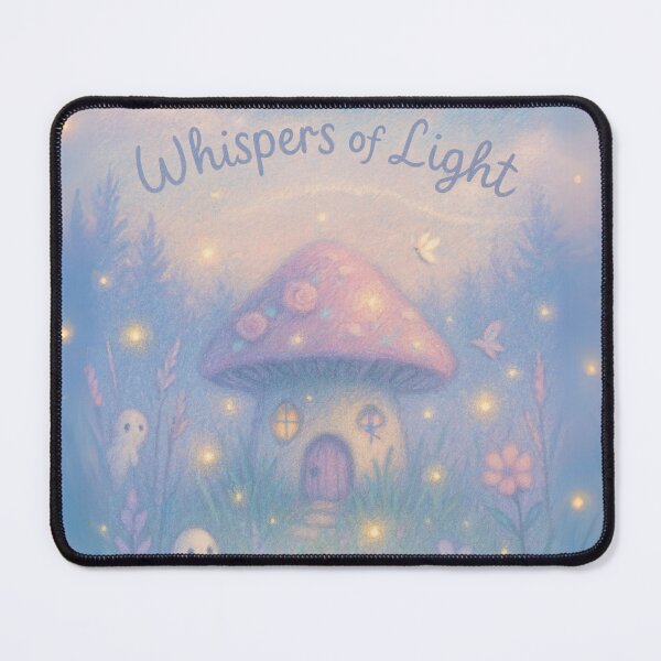 Item preview, Secret Meadow of Lights – Dreamy Pastel Fairycore Fantasy Art designed and sold by Laugh & Rewind .