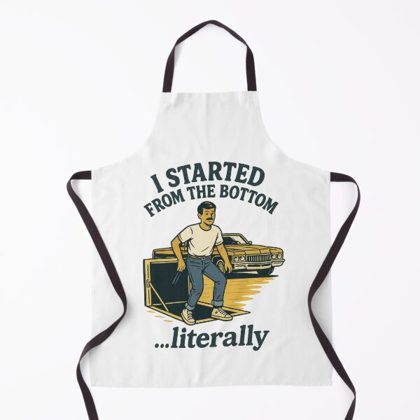 Item preview, I Started from the Bottom – Motivational Quote Apparel – Inspirational Streetwear Design designed and sold by Pshemo_ComArt.