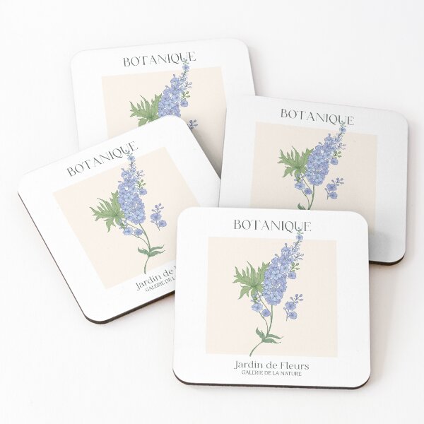 Item preview, Botanique - Jardin de Fleurs - Flower Garden - Minimalist Botanical Art designed and sold by Jackie.Bloom.