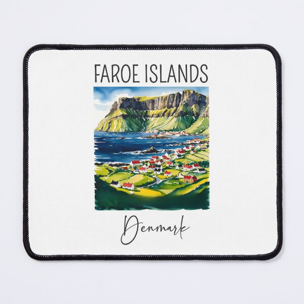 Item preview, A Watercolor Design of Faroe Islands - Denmark designed and sold by Sketch-Shack.