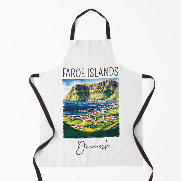 Item preview, A Watercolor Design of Faroe Islands - Denmark designed and sold by Sketch-Shack.