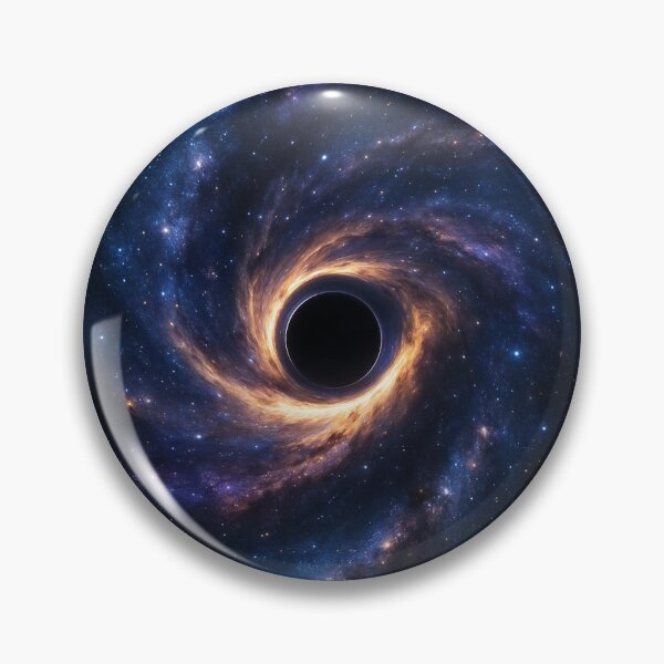 Item preview, Milky Way Galactic Center – Black Hole and Cosmic Light Illustration designed and sold by PrometheusStyle.