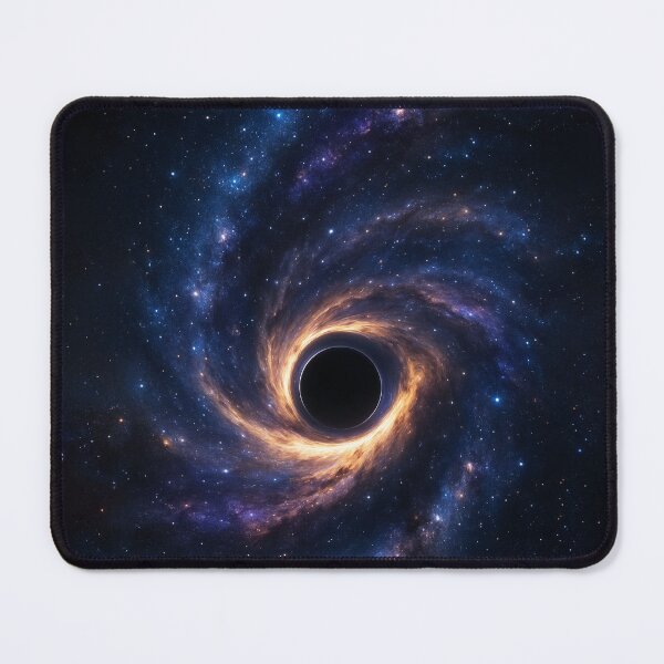 Item preview, Milky Way Galactic Center – Black Hole and Cosmic Light Illustration designed and sold by PrometheusStyle.