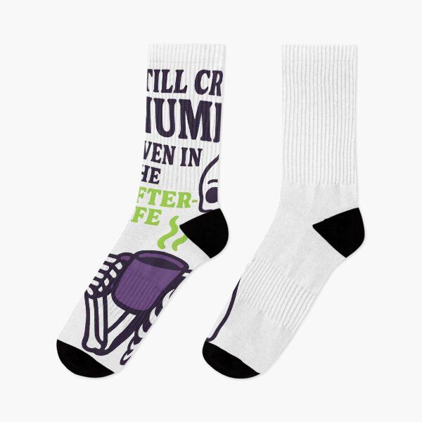 Item preview, Crunching Numbers Afterlife - Accountant Humor designed and sold by Anixr.