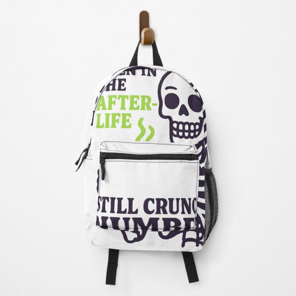 Item preview, Crunching Numbers Afterlife - Accountant Humor designed and sold by Anixr.