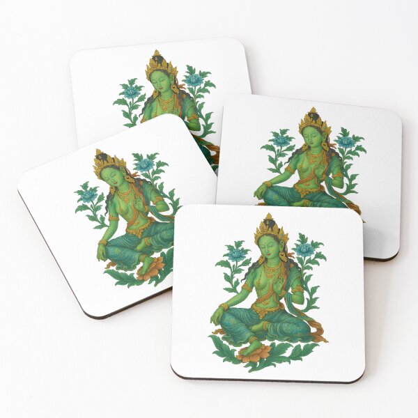 Item preview, Green Tara Divine Compassion Art designed and sold by MSRART.