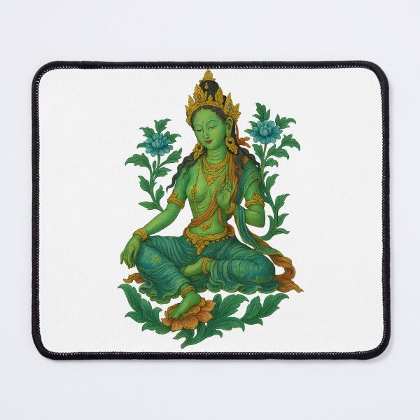 Item preview, Green Tara Divine Compassion Art designed and sold by MSRART.
