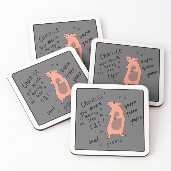 Item preview, Chanice ! Your mouth is moving a lot like a RAT. designed and sold by chlozcreative.