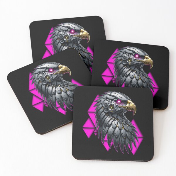 Item preview, Cyber Eagle - Pink designed and sold by StefAnimal.