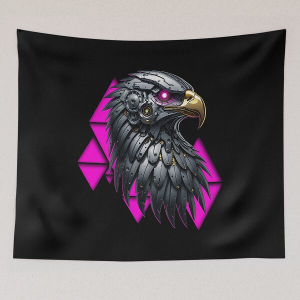 Item preview, Cyber Eagle - Pink designed and sold by StefAnimal.