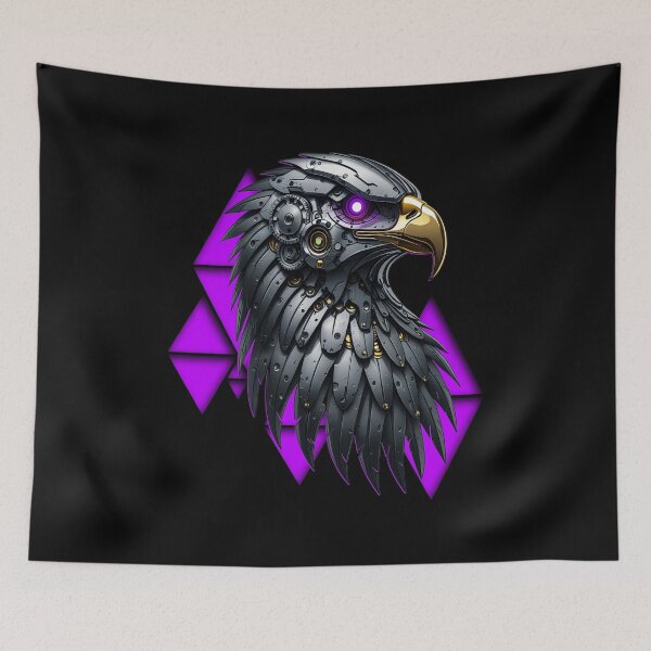 Item preview, Cyber Eagle - Purple designed and sold by StefAnimal.