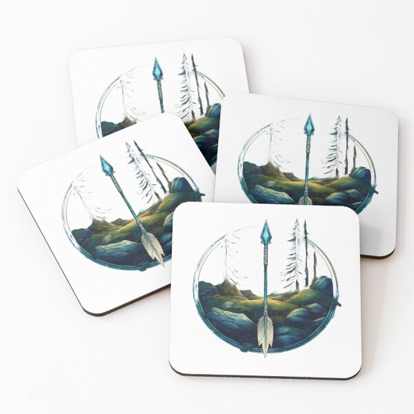 Item preview, Sagittarius – Sacred Zodiac Badge designed and sold by Gnome Grove.