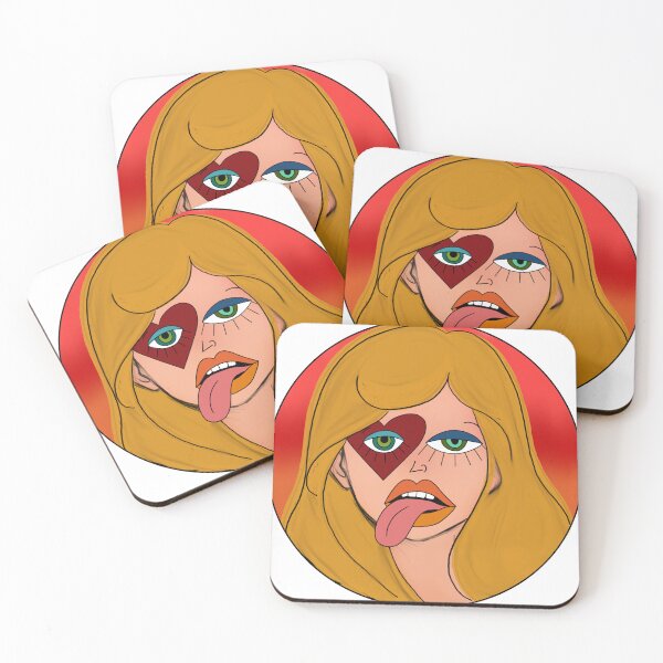 Item preview, Cartoon girl designed and sold by Onehappyhook.