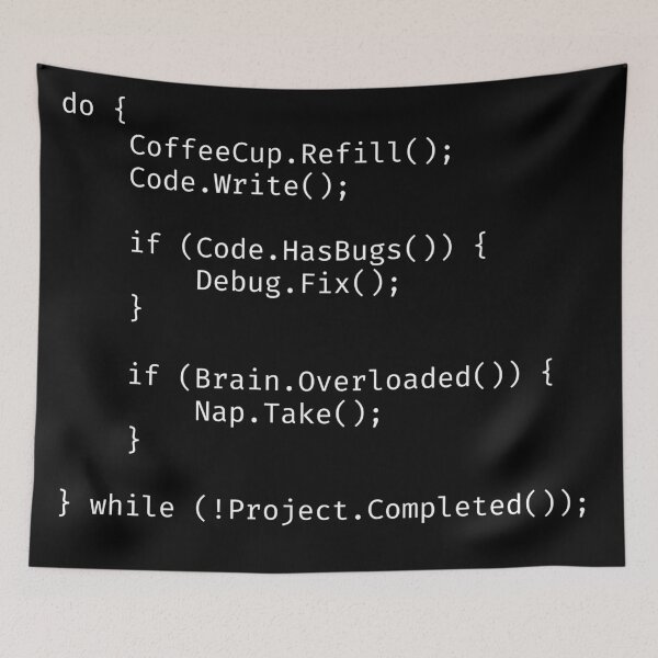 Item preview, Copy of Coffee Code Debug Design - Programmer Gift  - White designed and sold by PrintF-Coffee.