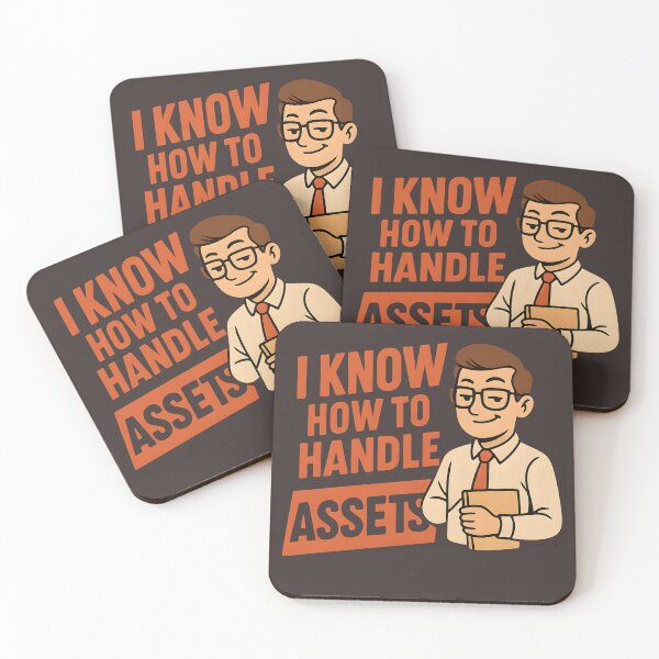 Item preview, Handle Assets - Accountant Humor Quote designed and sold by Anixr.