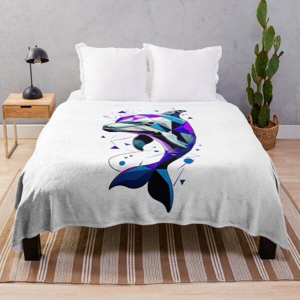 Item preview, Dolphin Art - Purple designed and sold by StefAnimal.