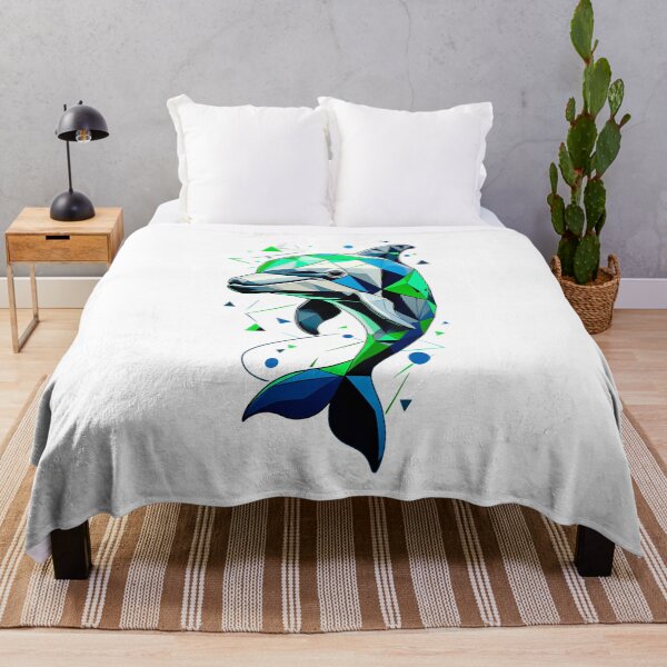 Item preview, Dolphin Art - Green designed and sold by StefAnimal.