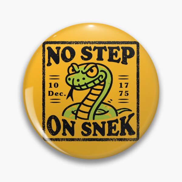 Item preview, No Step On Snek ///// Vintage Style designed and sold by Scaryzz.