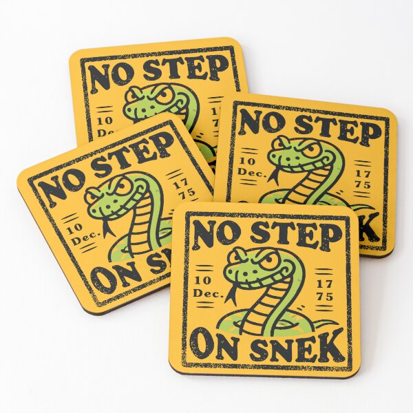 Item preview, No Step On Snek ///// Vintage Style designed and sold by Scaryzz.