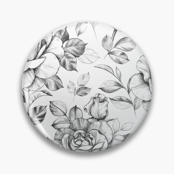 Item preview, Hand-Drawn Vintage Floral Pattern design designed and sold by Relevant Merch.