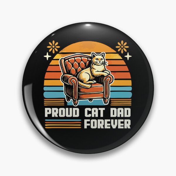 Item preview, Proud Cat Dad Forever designed and sold by Scaryzz.