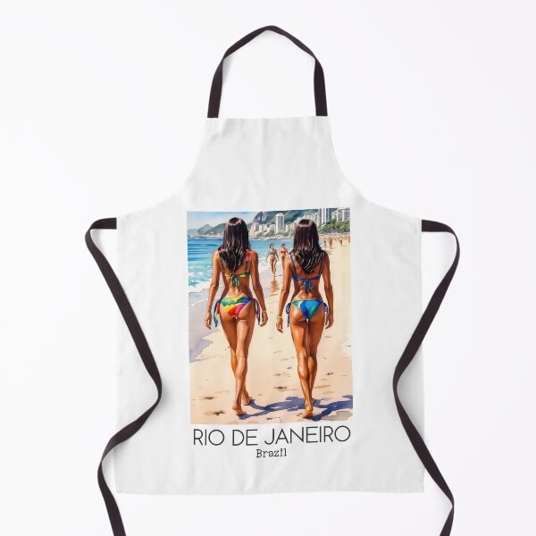 Item preview, A Travel Art of Rio de Janeiro - Brazil designed and sold by GoodOldVintage.
