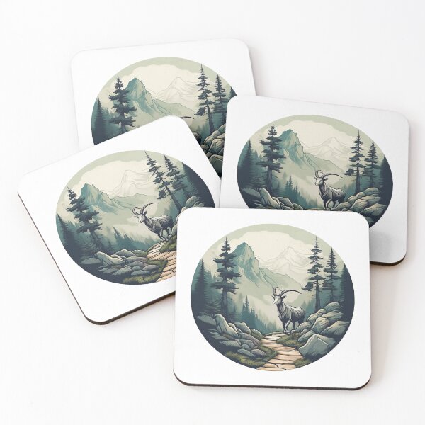 Item preview, Capricorn – Sacred Zodiac Badge designed and sold by Gnome Grove.