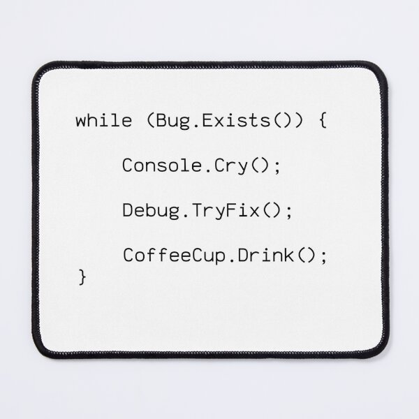 Item preview, Bug Debug Coffee Design - Programmer Humor Gift designed and sold by PrintF-Coffee.