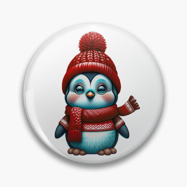 Item preview, Cute Penguin - Red designed and sold by StefAnimal.