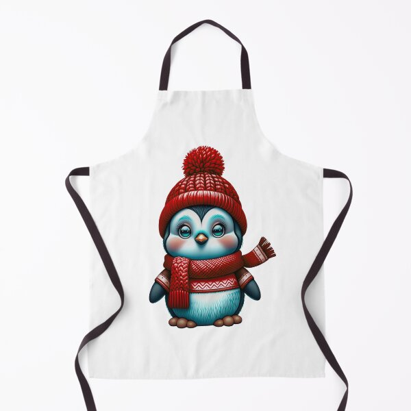 Item preview, Cute Penguin - Red designed and sold by StefAnimal.