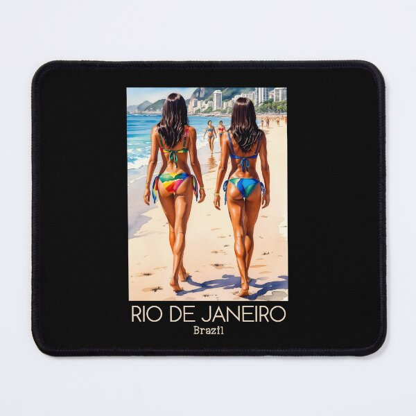 Item preview, A Travel Art of Rio de Janeiro - Brazil  designed and sold by GoodOldVintage.
