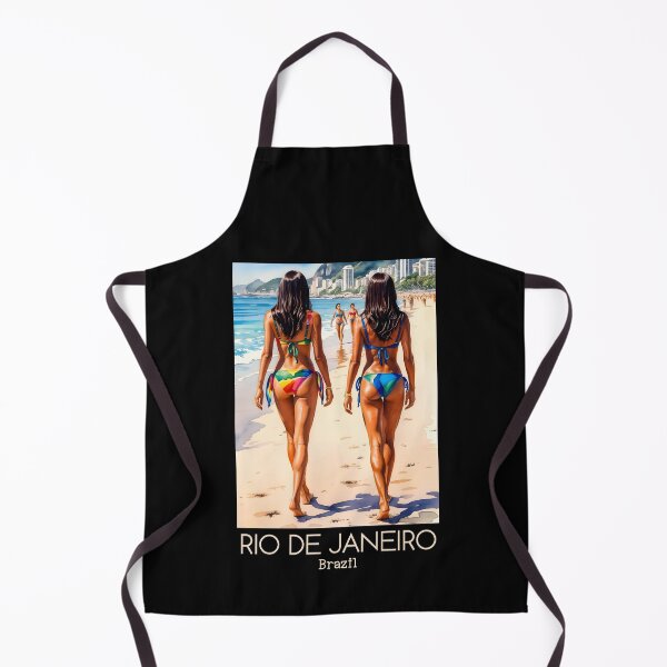 Item preview, A Travel Art of Rio de Janeiro - Brazil designed and sold by GoodOldVintage.